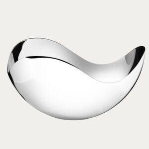 ✨ Georg Jensen BLOOM Sleek Small Bowl – Mirror Polished Stainless Steel